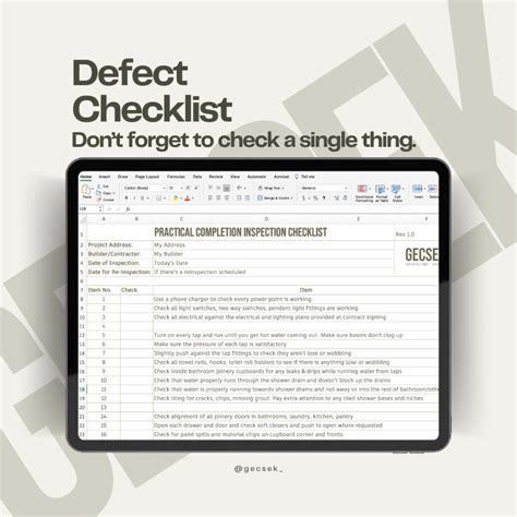 pci home inspection|Practical Completion Inspection (PCI) Checklist PDF Download .